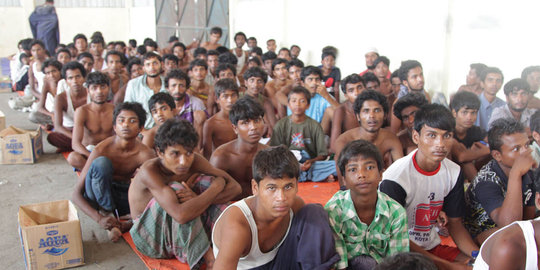 Cerita mengharukan masyarakat bantu pengungsi Rohingya