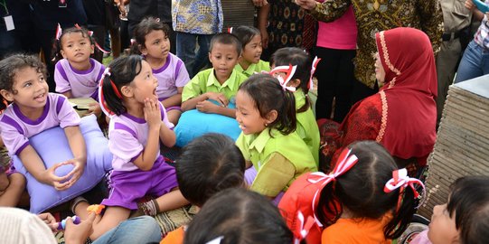 Asyik, Jl Gandaria Selatan punya taman hijau tempat bermain anak