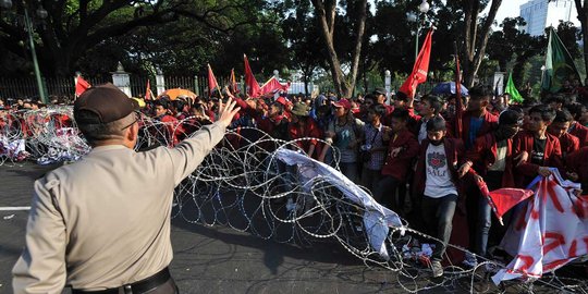 Demo Jokowi, 50 perwakilan mahasiswa diterima berdialog di Istana