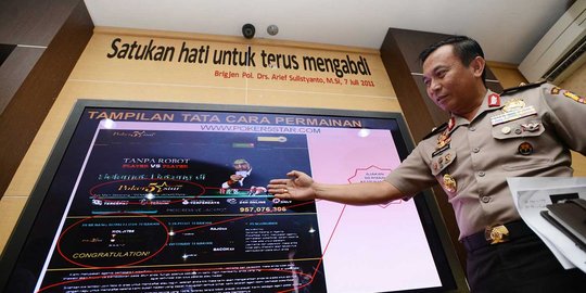 Bareskrim blokir ratusan rekening bandar judi online