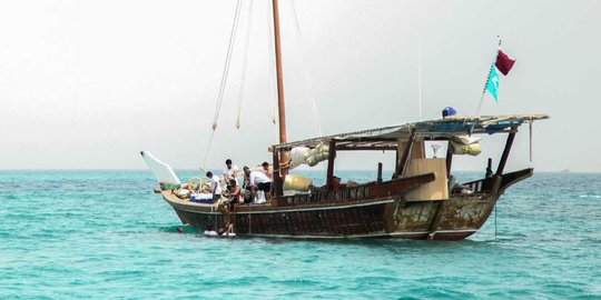 Melihat tradisi pencarian kerang mutiara ala nelayan Qatar