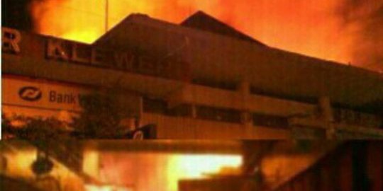 Pasar-pasar melegenda yang terbakar