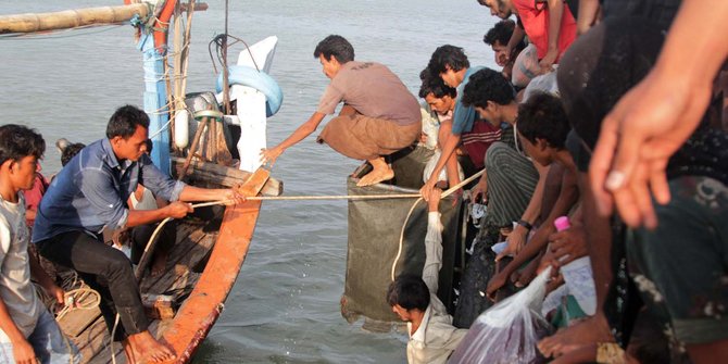 Kisah heroik nelayan Aceh  selamatkan Rohingya di tengah 