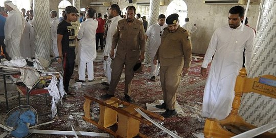 Bom bunuh diri ISIS saat salat Jumat, 20 orang tewas di Saudi