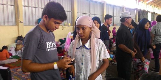 Kisah Hasan, remaja Rohingya ganteng penerjemah di pengungsian