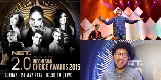 Intip daftar pemenang Indonesian Choice Awards 2015 di sini yuk