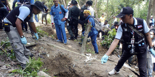 Otoritas Malaysia temukan kuburan massal korban perdagangan manusia