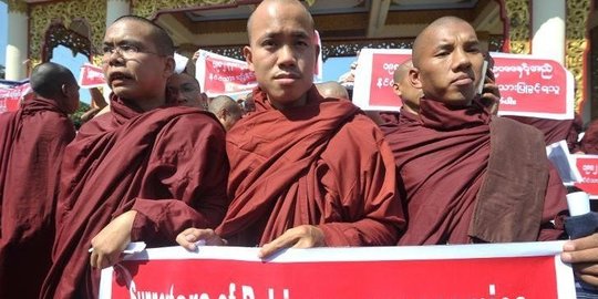 Biksu radikal Myanmar kecam PBB dan media asing karena pro-Rohingya