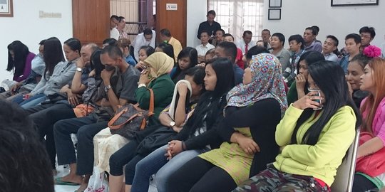 Pasangan mesum dan puluhan PSK disidang di aula Bappeda Banyumas