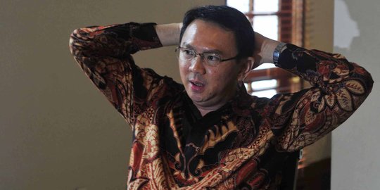 Ahok soal usul pindah ibu kota: Bagus dong, tak masalah saya pikir