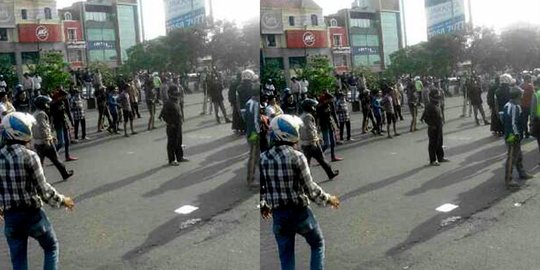 Polisi: Bentrok FBR dan sekuriti di MOI karena salah paham
