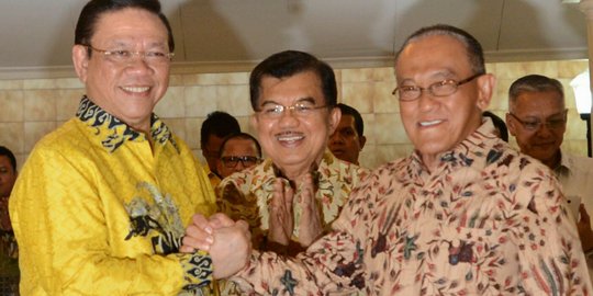 Agung dan Ical akhirnya islah demi pilkada