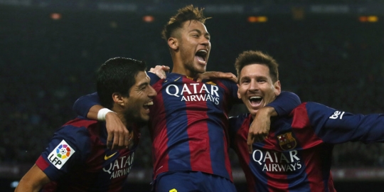 Trio MSN Barca tertajam sepanjang masa