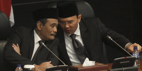 Ahok soal Djarot: Beda pendapat wajar, seperti dengan Jokowi dulu