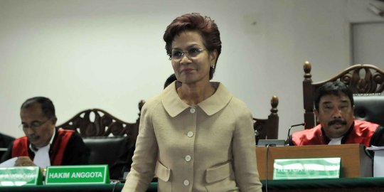 3 Tahun dibui, Miranda S Goeltom bebas murni hari ini
