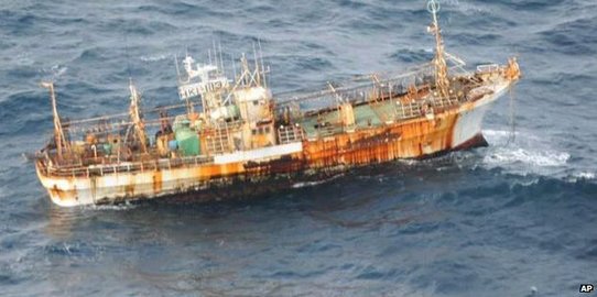 Polres Bengkalis Riau tangkap 2 ABK dan kapal bendera Malaysia