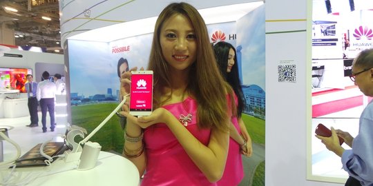 Ponsel cerdas Huawei P8 siap gebrak pasar Asia