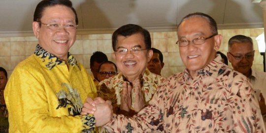 Sudah islah di depan JK, Ical dan Agung Laksono masih saja ribut