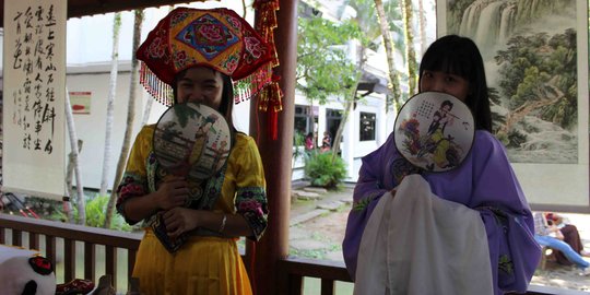 Intip mahasiswi di Malang meriahkan festival budaya China & Jepang