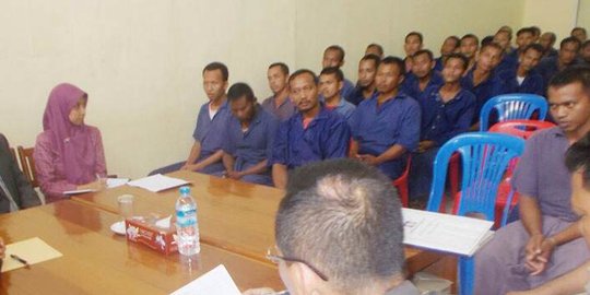 Ditahan setahun lebih, 55 nelayan WNI dibebaskan Myanmar