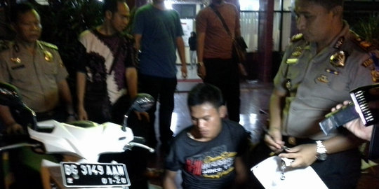 Kepergok saat beraksi, pencuri motor ditembak saat hendak lari