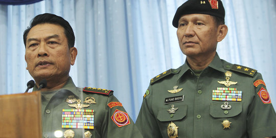 Panglima TNI rapat dengan DPR, kepala staf cuma Kasau yang hadir