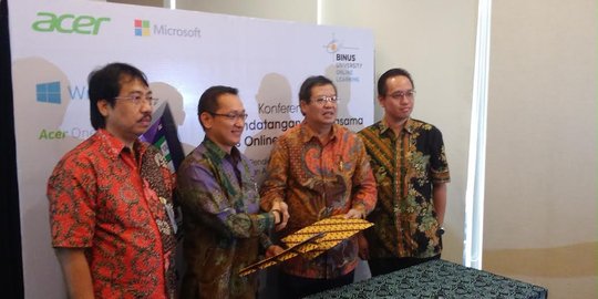 Binus dan Acer kerjasama tingkatkan kualitas belajar online