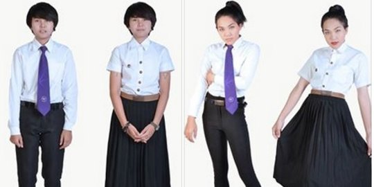 Waria di Thailand dapat seragam kuliah khusus