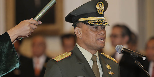 Penunjukan Gatot sebagai calon panglima TNI sudah tepat