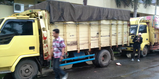 Gelar razia, polisi tangkap 2 truk bawa 16 ton pupuk subsidi ilegal