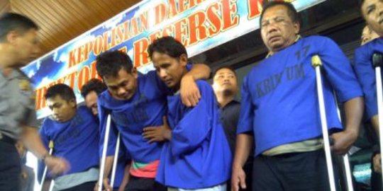5 Perampok di Medan ditangkap, 1 ditembak