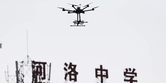Cegah nyontek, China pakai drone buat awasi ujian siswa