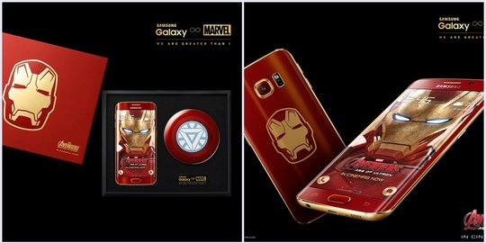 Gara-gara mitos, Galaxy S6 edge 'Iron Man' ini laku Rp 1,2 miliar!