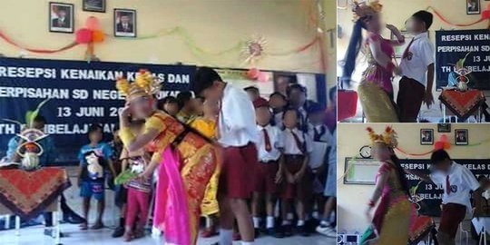 Murid SD joget porno di acara perpisahan, para guru justru tertawa