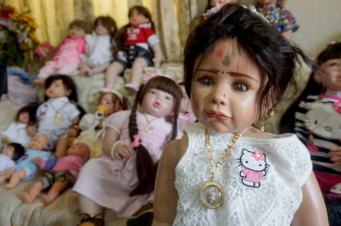  Seram  boneka berisi arwah ini lagi ngetren di Thailand 