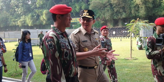 Resmikan lapangan tembak, Ahok kagum prestasi TNI di kejuaraan dunia