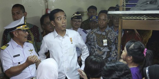 Kekecewaan Jokowi saat blusukan ke Tanjung Priok