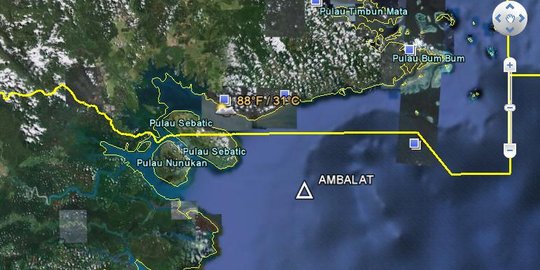 Batas negara belum jelas, Indonesia-Malaysia masih ribut di Ambalat