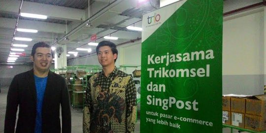 Trikomsel dan SingPost patungan bikin perusahaan e-commerce