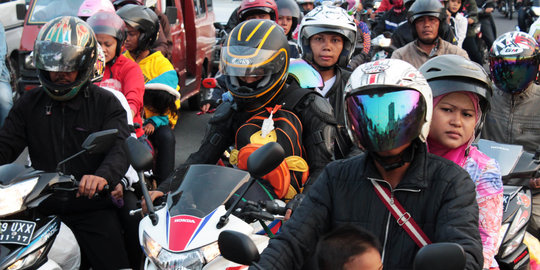 1.150 Pemudik sepeda motor daftar mudik gratis Kemenhub