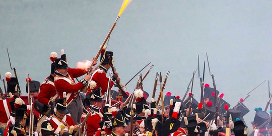 Begini reka adegan perang Waterloo 200 tahun lalu