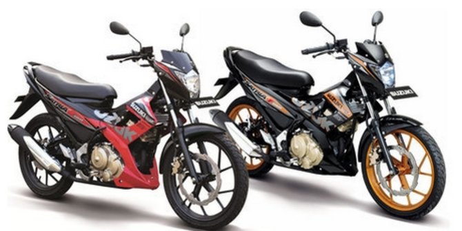 Ini 3 varian  terbaru  Suzuki  Satria FU150 di Indonesia 