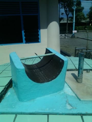 jam matahari di masjid agung solo