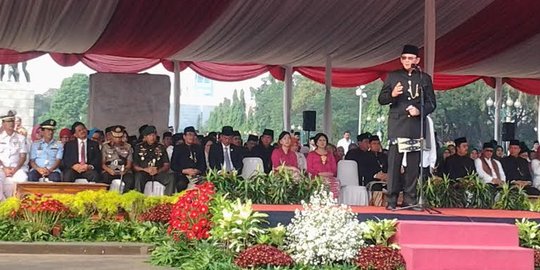 Ahok di HUT DKI: Nggak ada tuh ibu kota lebih kejam dari ibu tiri