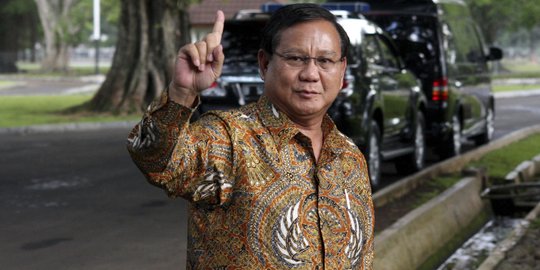 Prabowo sebut revisi UU KPK dibahas karena perlu dikaji