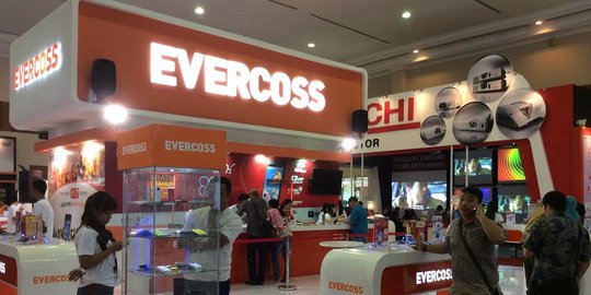 Evercoss jadi brand smartphone nomor satu di Indonesia