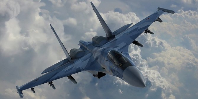 Simak kehebatan manuver Sukhoi SU-35 yang akan dibeli TNI AU