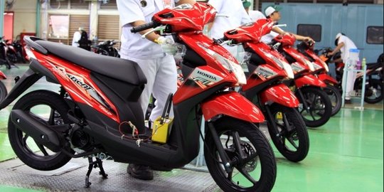 Honda kuasai 68,1 persen pangsa pasar roda dua Indonesia