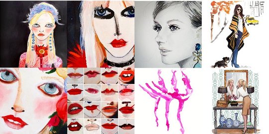 Karya mengagumkan 6 ilustrator terbaik di instagram 