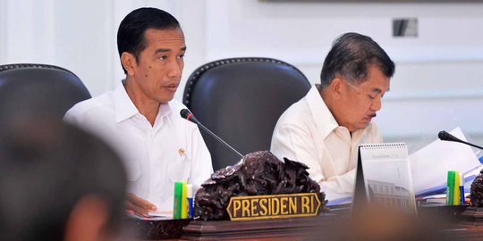 Masyarakat puas kerja Jokowi-JK, tapi tidak kabinetnya